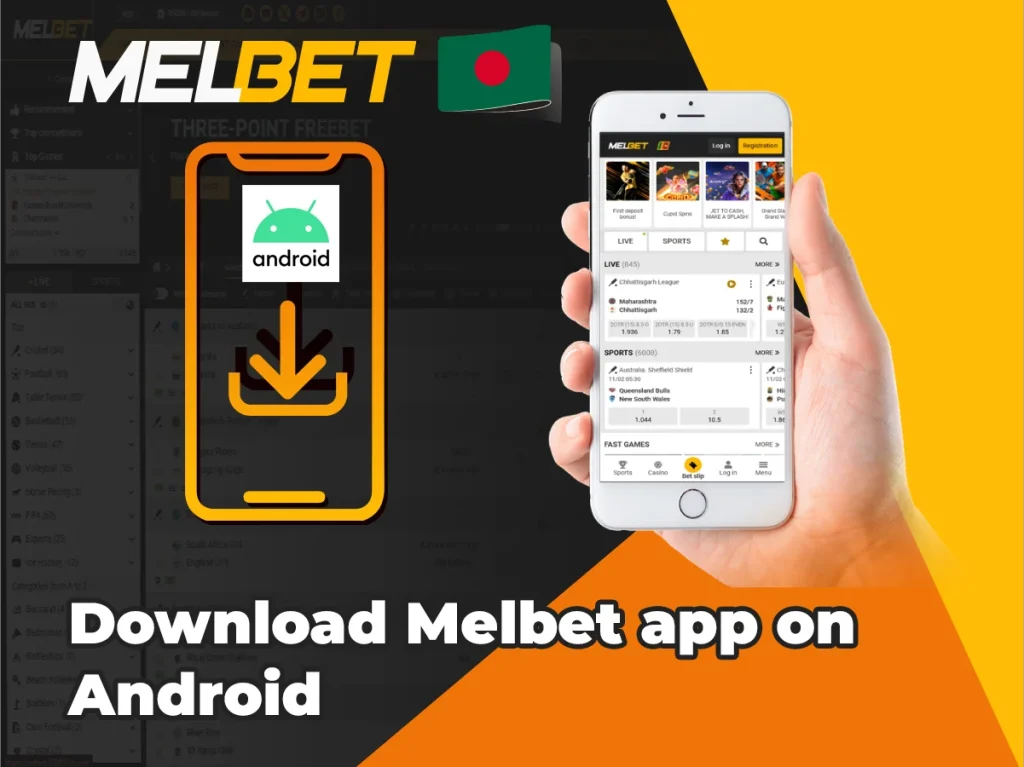 Download Melbet apk for Android